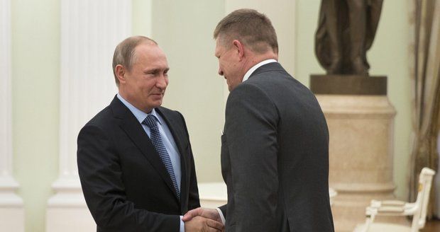 Slovenský premiér Robert Fico jednal v Moskvě s prezidentem Putinem