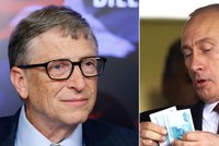 Putin má 5 bilionů a je bohatší než Bill Gates, tvrdí investor