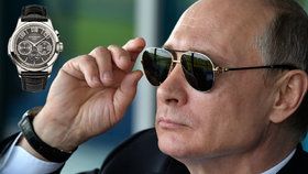 Vladimir Putin si libuje v hodinkách, tyto se vydražily za milion eur.