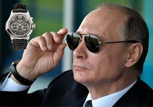 Vladimir Putin si libuje v hodinkách, tyto se vydražily za milion eur.