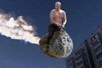 Konspirační teorie o ruském meteoritu: Kovboj Putin a tajná superzbraň!