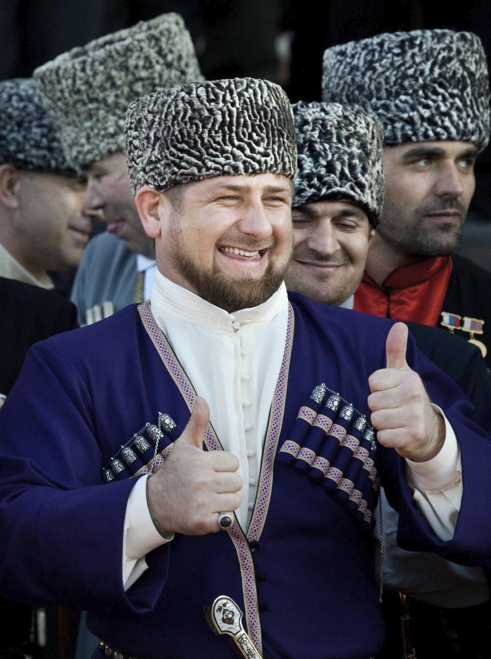 Čečenský vůdce Ramzan Kadyrov.