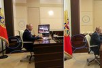 Najdi deset rozdílů - Rusové se baví fotografiemi Putinových dvou zdánlivě identických kanceláří.