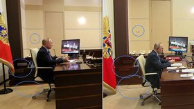 Najdi deset rozdílů - Rusové se baví fotografiemi Putinových dvou zdánlivě identických kanceláří