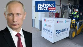 Putin vyváží Sputnik V.