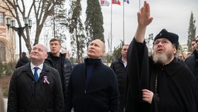 Ruský prezident Vladimir Putin navštívil krymský Sevastopol.