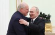 Alexandr Lukašenko v Moskvě navštívil Vladimira Putina. (5. 4. 2023)