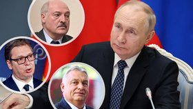 Putin do nového roku popřál jen Maďarům a Srbům, zbytek Evropy viní za sankce