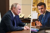 ONLINE: Macron znovu volal Putinovi. A Gazprom hlásí další zastavení dodávek plynu přes Nord Stream