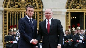 Vladimir Putin ve Versailles, 2017.