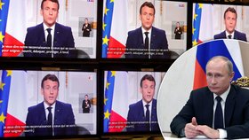 Putin v novoročním projevu zhodnotil těžký rok. Rusové mají „věřit v sebe“. Macron odrážel kritiku. (31. 12. 2020)