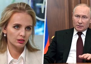 Putinova dcera se rozvádí! A otcova válka jí zmařila plány na kliniku pro boháče.
