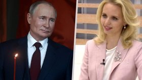 Putinova dcera nečekaně promluvila o válce: Rusové jsou oběti, viníkem je Západ