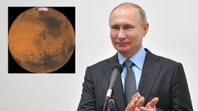 Nový vesmírný závod? Putin chce předehnat Muska a poslat raketu na Mars příští rok