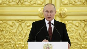 Vladimir Putin přijal zahraniční diplomaty (4. 12. 2023).