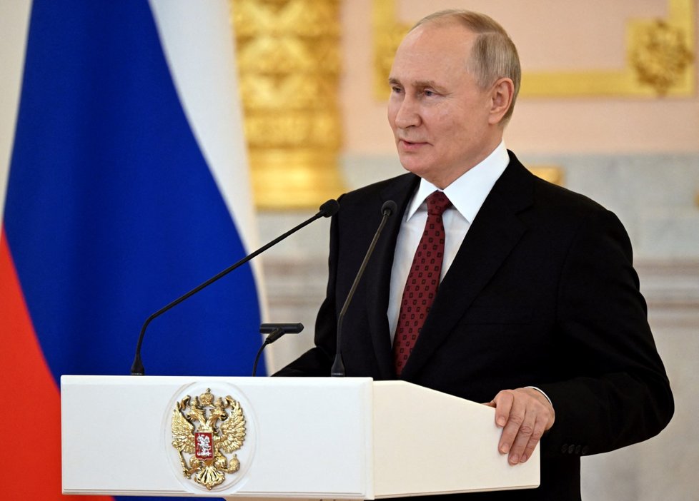 Vladimir Putin přijal zahraniční diplomaty (4.12.2023).