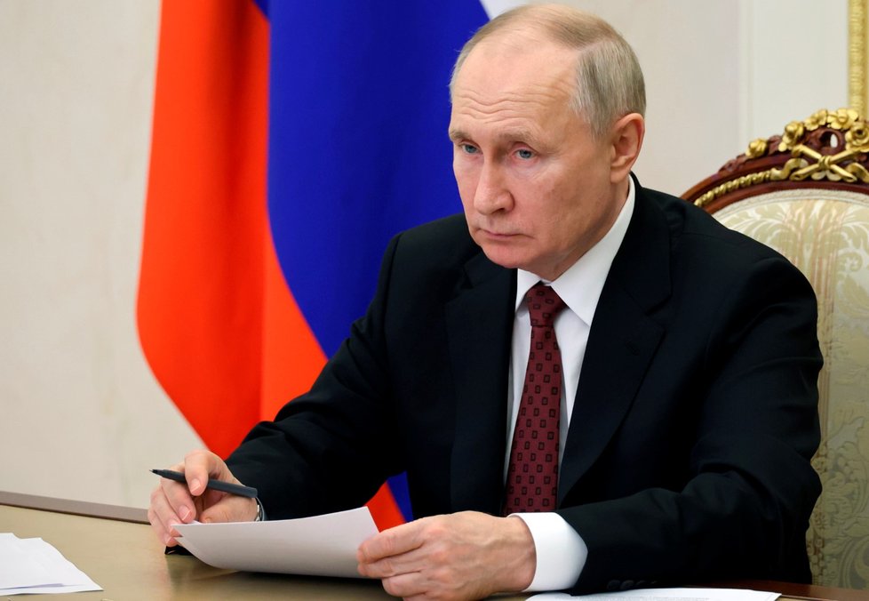 Vladimir Putin přijal zahraniční diplomaty (4. 12. 2023).