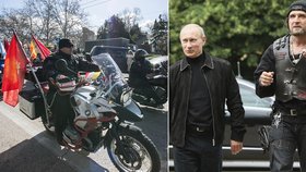 Putinovi motorkáři po tažení Evropou tvrdí, že se k nim během jízdy přidalo 3000 jezdců!
