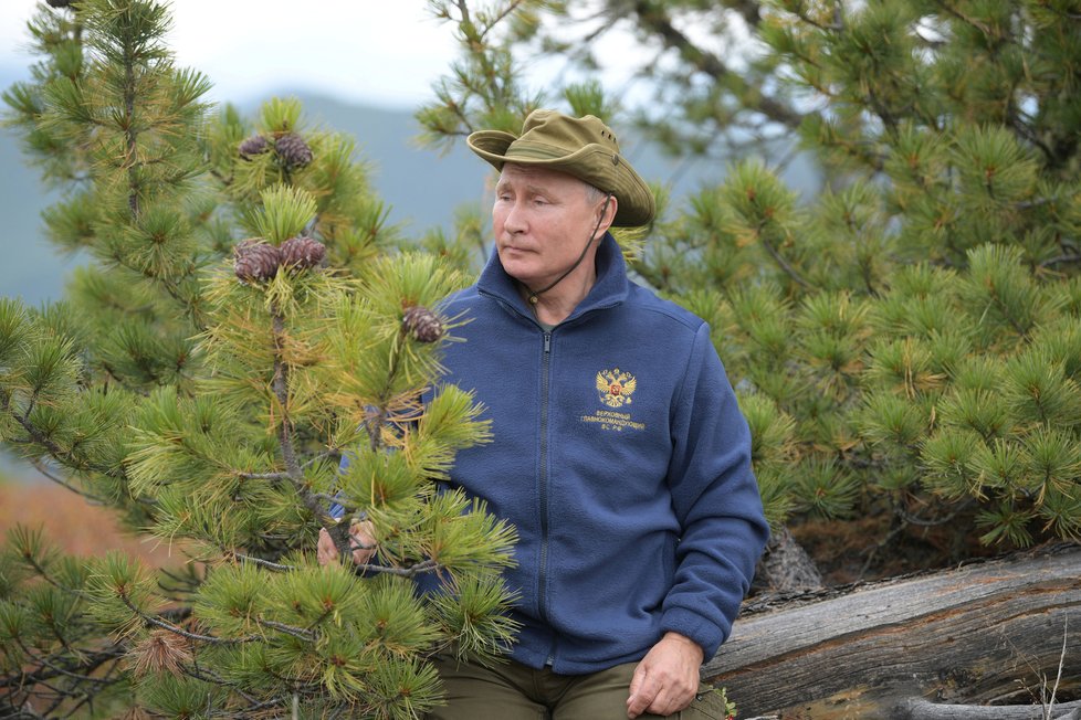 Ruský prezident Vladimir Putin slavil 67. narozeniny na Sibiři.