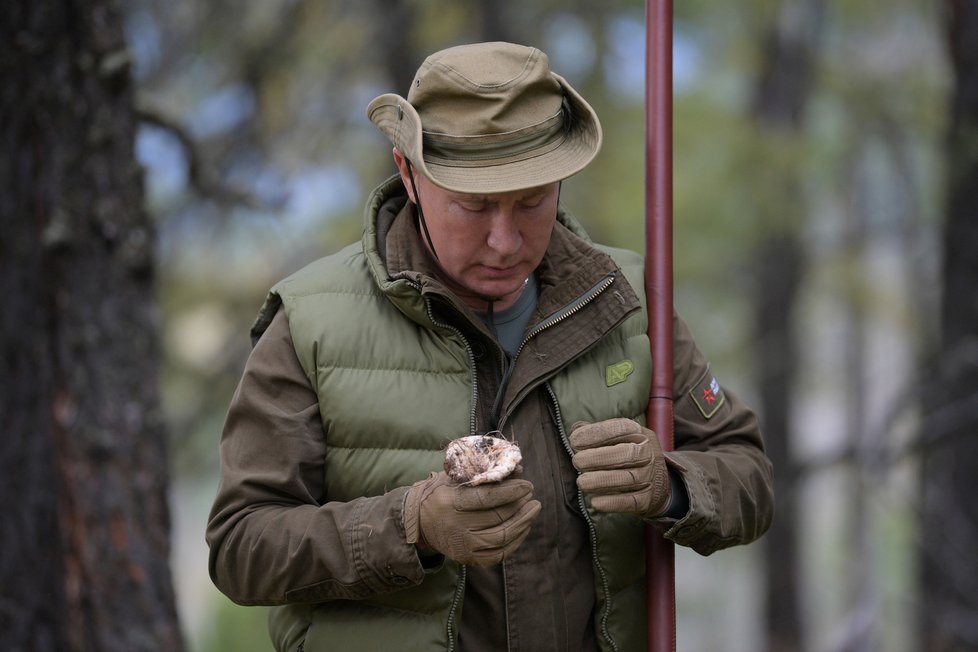 Ruský prezident Vladimir Putin slavil 67. narozeniny na Sibiři.