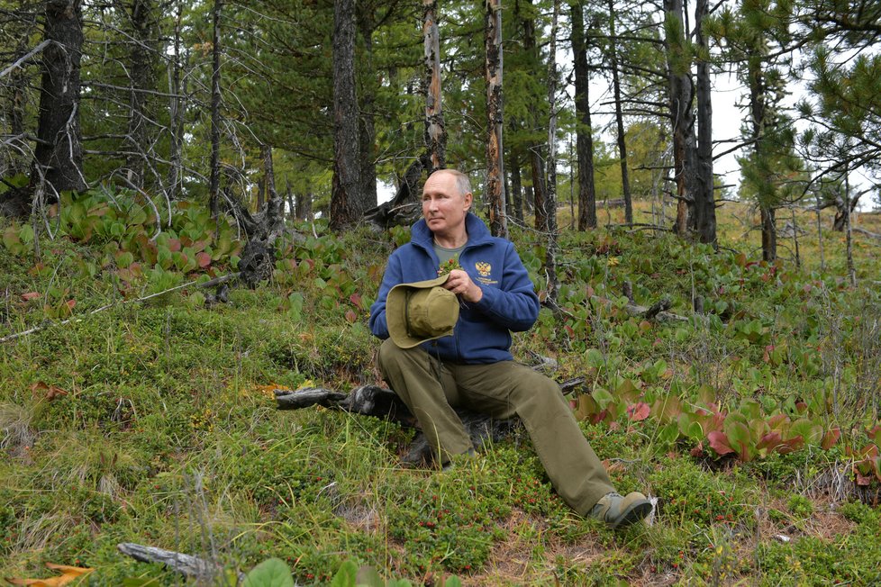 Ruský prezident Vladimir Putin slavil 67. narozeniny na Sibiři.