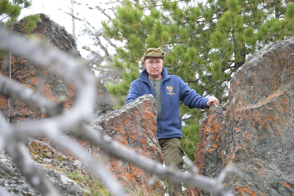 Ruský prezident Vladimir Putin slavil 67. narozeniny na Sibiři.