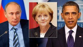 Novoroční projevy přednesli Putin, merkel i Obama: V lecčems se shodují, každý si však přidal i to své