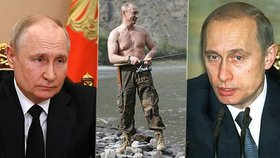 Putin se během let výrazně měnil. 