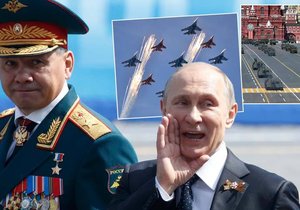 Vladimir Putin v sobotu v Moskvě zahájil velkou vojenskou přehlídku k výročí 70 let od konce druhé světové. Do ulic tak vyrazily supertanky i tisíce lidí.
