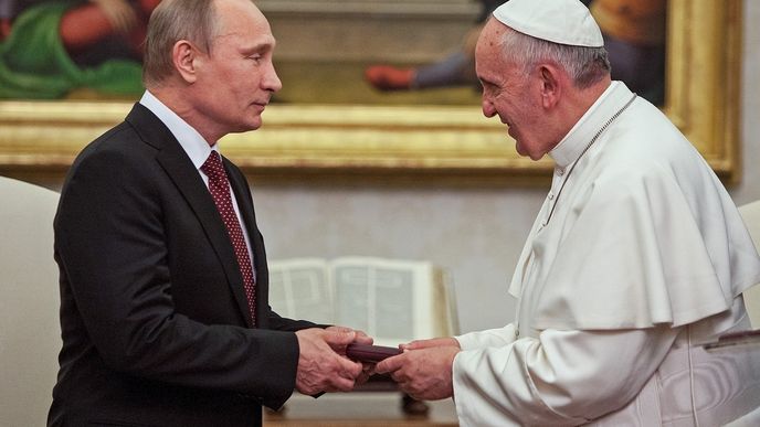 Putin a papež