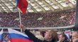 Jevgenij Pljuščenko s přáteli se vydali na stadion Lužniki, aby zde podpořili "mírovou" misi diktátora Putina na Ukrajině