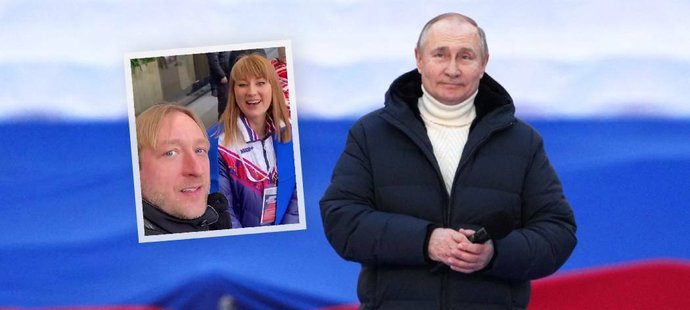 Jevgenij Pljuščenko oslavoval v Lužnikách svého vůdce Putina