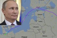 Putin si cestu do Hamburku hodně protáhl. Bál se letět přes Polsko a Pobaltí?