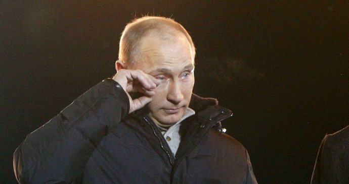 Vladimir Putin a slzy dojetí: Opět se vrátí na místo činu, do ruského prezidentského úřadu