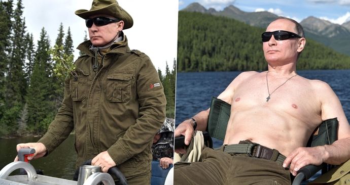 Putin na dovolené