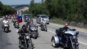 Motorkáři spolu s Putinem