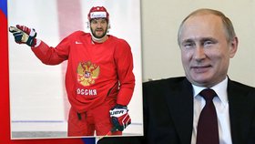 Přijede se podívat na hokej do Prahy ruský prezident Vladimir Putin?