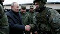 Putin na výcviku rezervistů v Rjazani (20. 10. 2022).