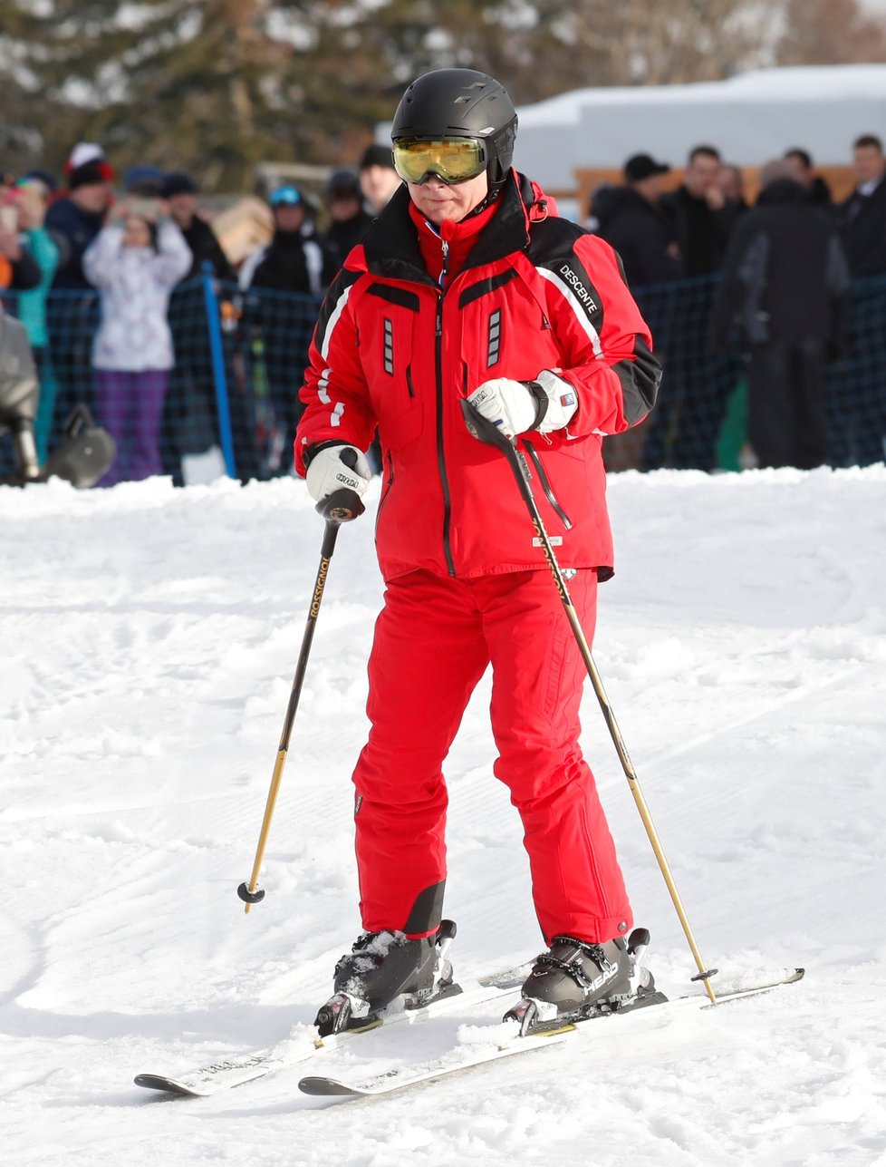 Ruský prezident Vladimir Putin si zalyžoval a zapózoval v Soči (13. 2. 2019)