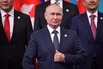 Vladimir Putin na summitu v kazašské Astaně (13. 10. 2022)