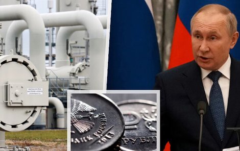 Ruský plyn jedině za rubly: Putin podepsal dekret pro zahraniční kupce