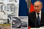 Ruský plyn jedině za rubly: Putin podepsal dekret pro zahraniční kupce.