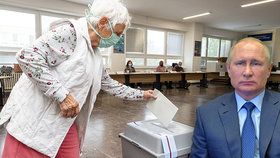 Putinovi záleží na účasti v červencovém hlasování, ilustrační foto.