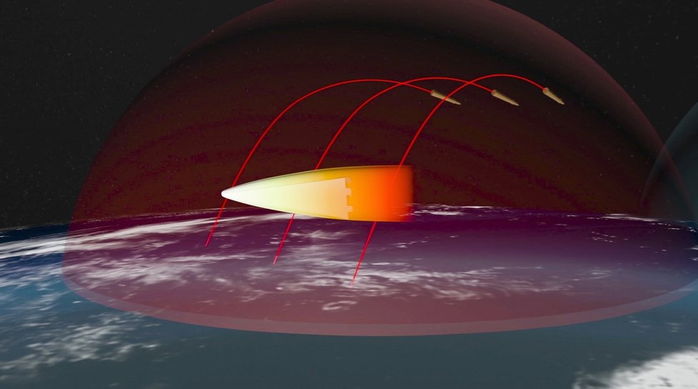 Záběry ruské televize RU-RTR ukazují nové ruské zbraně. Putin ve čtvrtečním projevu  oznámil vývoj nových jaderných zbraní, které jinde ve světě nemají obdoby