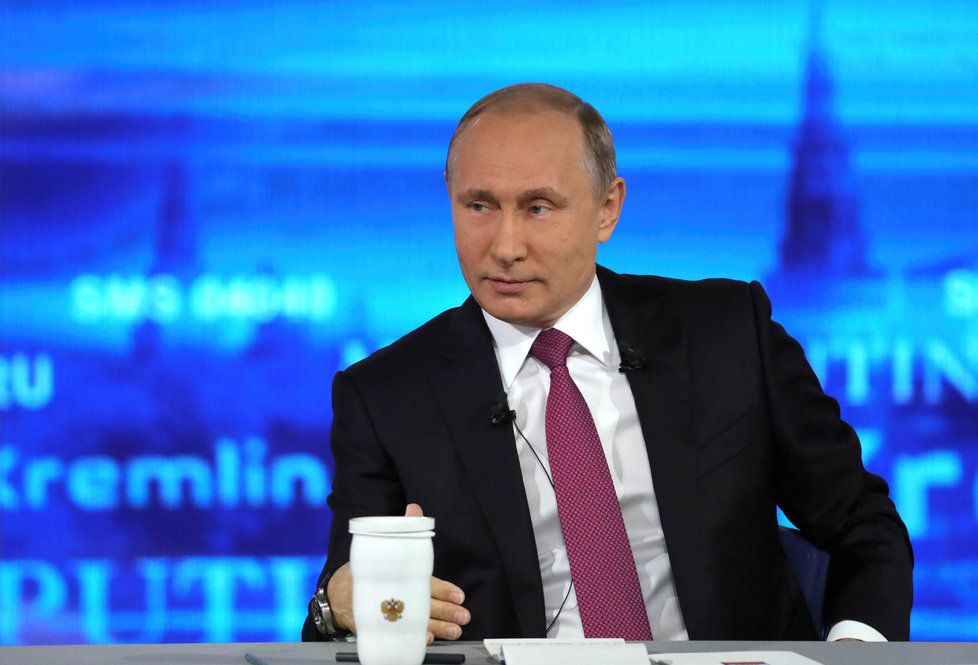 Putinovi do studia přišlo přes dva miliony dotazů.