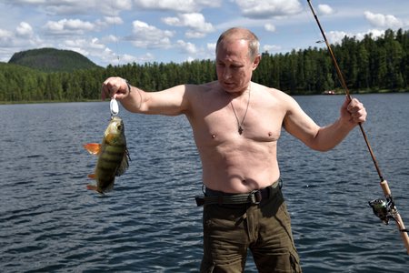 Putin na rybolovu
