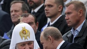 Putin s patriarchou pravoslavné církve Kirillem