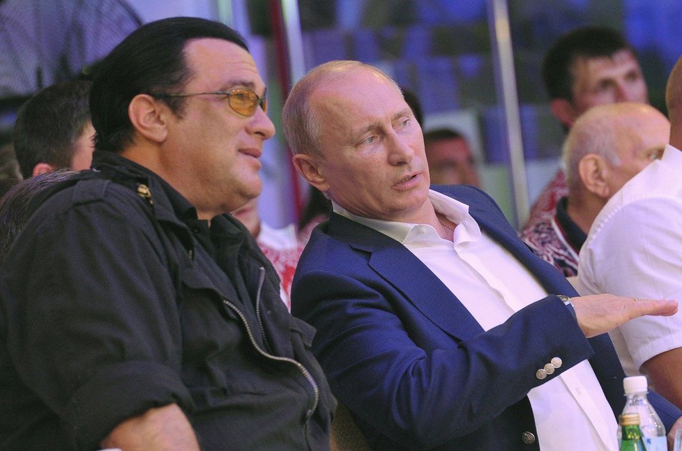 Seagal a Putin jsou blízcí přátelé.