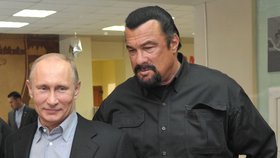 Seagal a Putin, kámoši jak hrom.