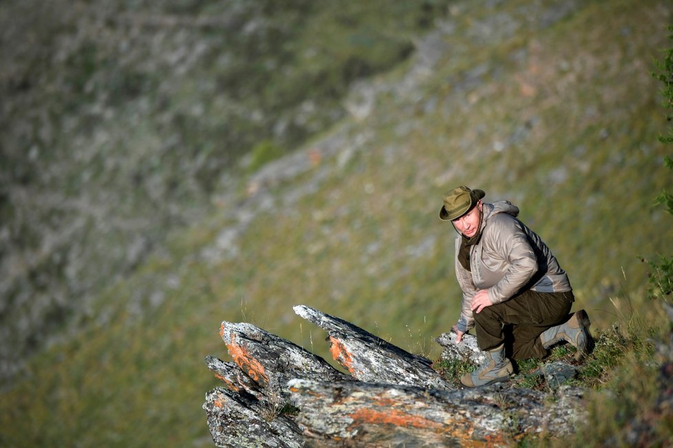 Ruský prezident Vladimir Putin byl na dovolené na Sibiři. Tentokráte bez dobrodružných kousků.